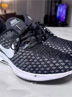 Nike Air Zoom Pegasus 35 Black White Running Shoes Men’s 10.5 Athletic